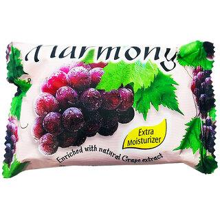                       Harmony Fruity Enriched with Natural Grape Extract Soap - 75g                                              