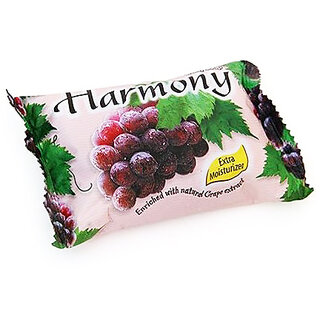                       Harmony Fruity Natural Grape Extract Soap (75g)                                              