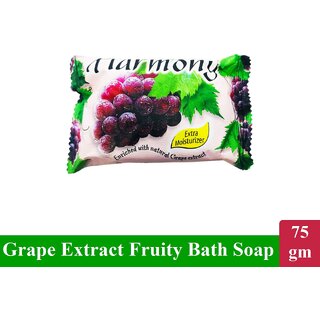                       Fruity Grape Harmony Soap (75gm)                                              
