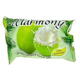                       Harmony Fruity Enriched with Natural Coconut Water Extract Soap - 75g                                              