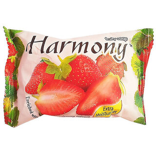                       Harmony Fruity Strawberry Soap - 75gm                                              