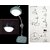 UnV Touch LED Lamp with Fan, Touch Sensor Study Lamp
