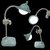 UnV Touch LED Lamp with Fan, Touch Sensor Study Lamp