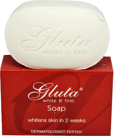 Gluta White & Firm Whiten Face & Body Soap - Pack Of 1 (135g)