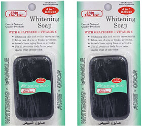 Skin Doctor Whitening, Acne  Wrinkle Soap - 80g (Pack Of 2)