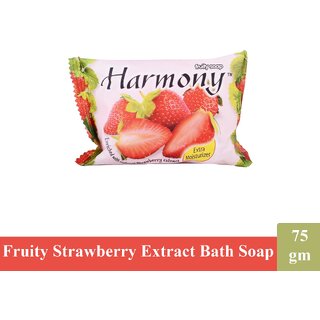                       Fruity Strawberry Harmony Soap (75gm)                                              