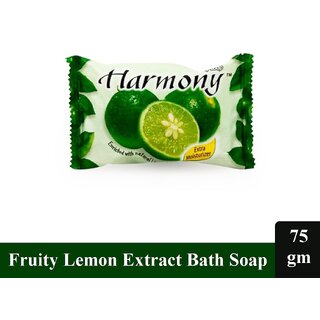                       Fruity Green Lemon Harmony Soap (75gm)                                              
