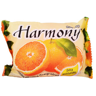                      Harmony Fruity Orange Soap - 75gm                                              
