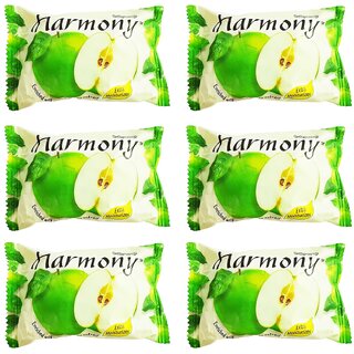                       Harmony Fruity Enriched with Natural Green aple Extract Soap - 75g                                              