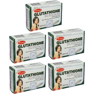 Renew Glutathne Skin Whitening Soap (135g) - Pack Of 5 Renew Glutathne Skin Whitening Soap (135g) - Pack Of 5