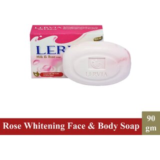                       Milk & Rose Lervia Soap (90gm)                                              