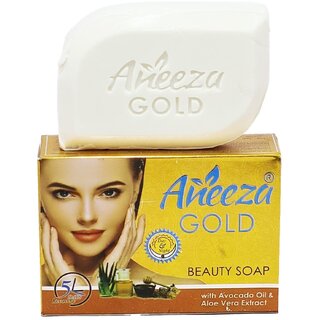 Aneeza Gold Beauty Aloe Vera Extract Soap (90g) Aneeza Gold Beauty Aloe Vera Extract Soap (90g)
