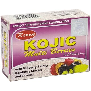                       Renew Kojic Multi Berries Herbal Beauty Soap - 135g                                              