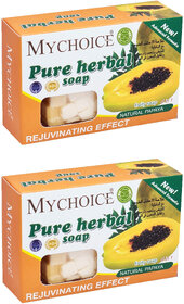 MyChoice Pure Herbal Fruity Soap - 100g (Pack Of 2)