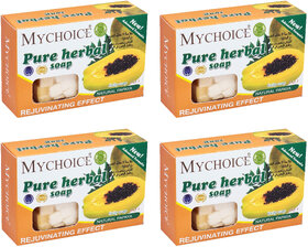 MyChoice Pure Herbal Fruity Soap - 100g (Pack Of 4)