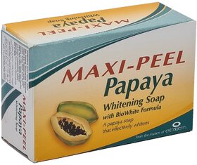 Maxi Peel Papaya Whitening Soap - 135g