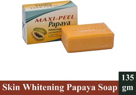 Skin Papaya Whitening Maxi Peel Soap - 135g