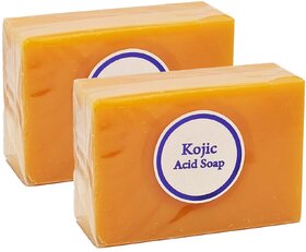 Kojic Acid Face  Body Soap - Pack Of 2 (130g)