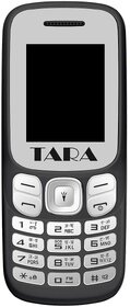 TARA 312 (Dual Sim 1.77 Inch Display, 1100mAh Battery, Black)
