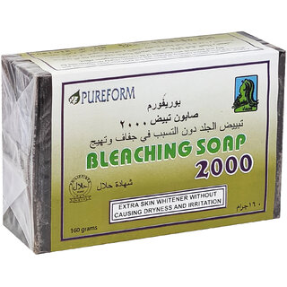Pureform Bleaching Skin Whitener 2000 Soap - 160g Pureform Bleaching Skin Whitener 2000 Soap - 160g