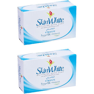                       SkinWhite Classic Whitening Bath Soap - 90g (Pack Of 2)                                              