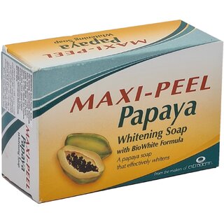 Maxi Peel Papaya Whitening Soap - 135g