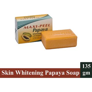 Skin Papaya Whitening Maxi Peel Soap - 135g