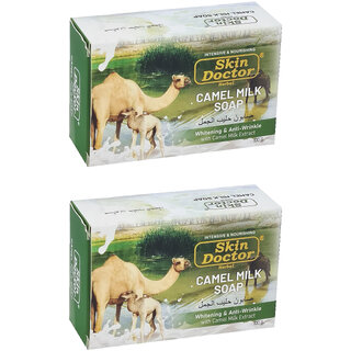 Skin Doctor Camel Milk Whitening Anti-Wrinkle Soap - 100g (Pack Of 2) Skin Doctor Camel Milk Whitening Anti-Wrinkle Soap - 100g (Pack Of 2)