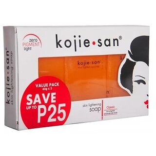 Skin Lightening Glowing Classic KojieSan Soap - 3X65g Skin Lightening Glowing Classic KojieSan Soap - 3X65g
