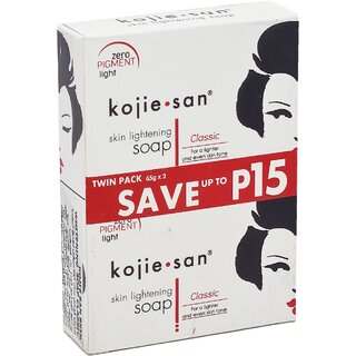 Kojie San Skin Lightening Classic Soap - 2X65g Kojie San Skin Lightening Classic Soap - 2X65g