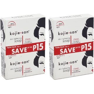                       Kojie San Skin Lightening Classic Soap - 2X65g (Pack Of 2)                                              