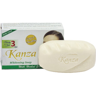 Kanza Whitening With Herbal Extract Soap - 90g Kanza Whitening With Herbal Extract Soap - 90g