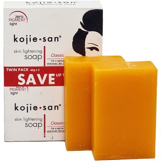                       Kojie San Skin Lightening Classic Soap (2X65gm)                                              