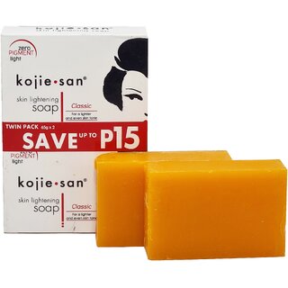 Kojie San Skin Lightening Whitening Soap (2X65gm) Kojie San Skin Lightening Whitening Soap (2X65gm)
