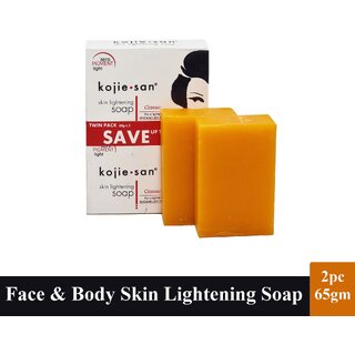                       Skin Lightening  Glowing Classic KojieSan Soap - 2X65g                                              