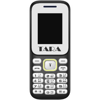 TARA 310 (Dual Sim 1.77 Inch Display, 1100mAh Battery, Black)