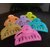 D Shape Hair Clutcher for Women  Girls, Multi Color Pack of 6