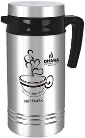 Dhara Stainless Steel Tea Star Insulated Hot And Cold Thermosteel Carafe 1200ml