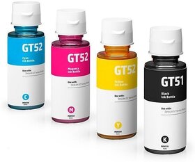 Realink GT51 52 Black + Tri Color Combo Pack Ink Bottle ()