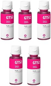Realink Ink Cartridge GT51 GT52 M Ink Bottle Compatible for Gt5810 Gt5811 5820 Pack Of 5 Magenta Ink Bottle ()
