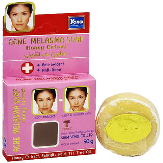 Yoko Acne Melasma Honey Extract Soap - 50g Yoko Acne Melasma Honey Extract Soap - 50g