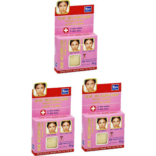                       Yoko Acne Melasma Honey Extract Soap - 50g (Pack Of 3)                                              