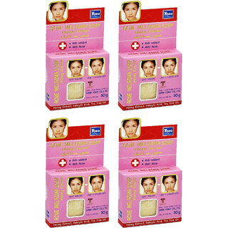 Yoko Acne Melasma Honey Extract Soap - 50g (Pack Of 4) Yoko Acne Melasma Honey Extract Soap - 50g (Pack Of 4)