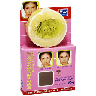 Yoko Honey Extract Acne Melasma Soap (50g) Yoko Honey Extract Acne Melasma Soap (50g)