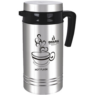 Dhara Stainless Steel Tea Star Insulated Hot And Cold Thermosteel Carafe 1200ml Dhara Stainless Steel Tea Star Insulated Hot And Cold Thermosteel Carafe 1200ml