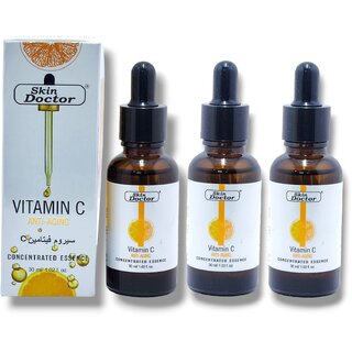                       Skin Doctor Vitamin C Anti-Aging Serum 30ml (Pack of 3)                                              