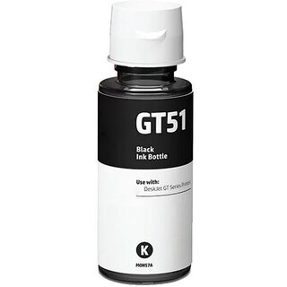                       Realink Ink Cartridge GT51 Bk Single Ink Bottle Compatible for Gt5810 Gt5811 Gt5820 5821 Black Ink Bottle ()                                              