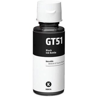                       Realink Ink Cartridge GT51 & GT52 Refill Ink Black Ink Bottle ()                                              