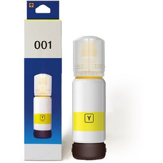                       Realink Cartridge 001 Single Ink Bottle Compatible Printer for L4150, L4160, L6170, L6190 L6160 Yellow Ink Cartridge ()                                              