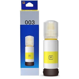                       Realink Cartridge 003 Ink Bottle Compatible Printer For L3100, L3101 L3110, L3150 Single Yellow Ink Cartridge ()                                              